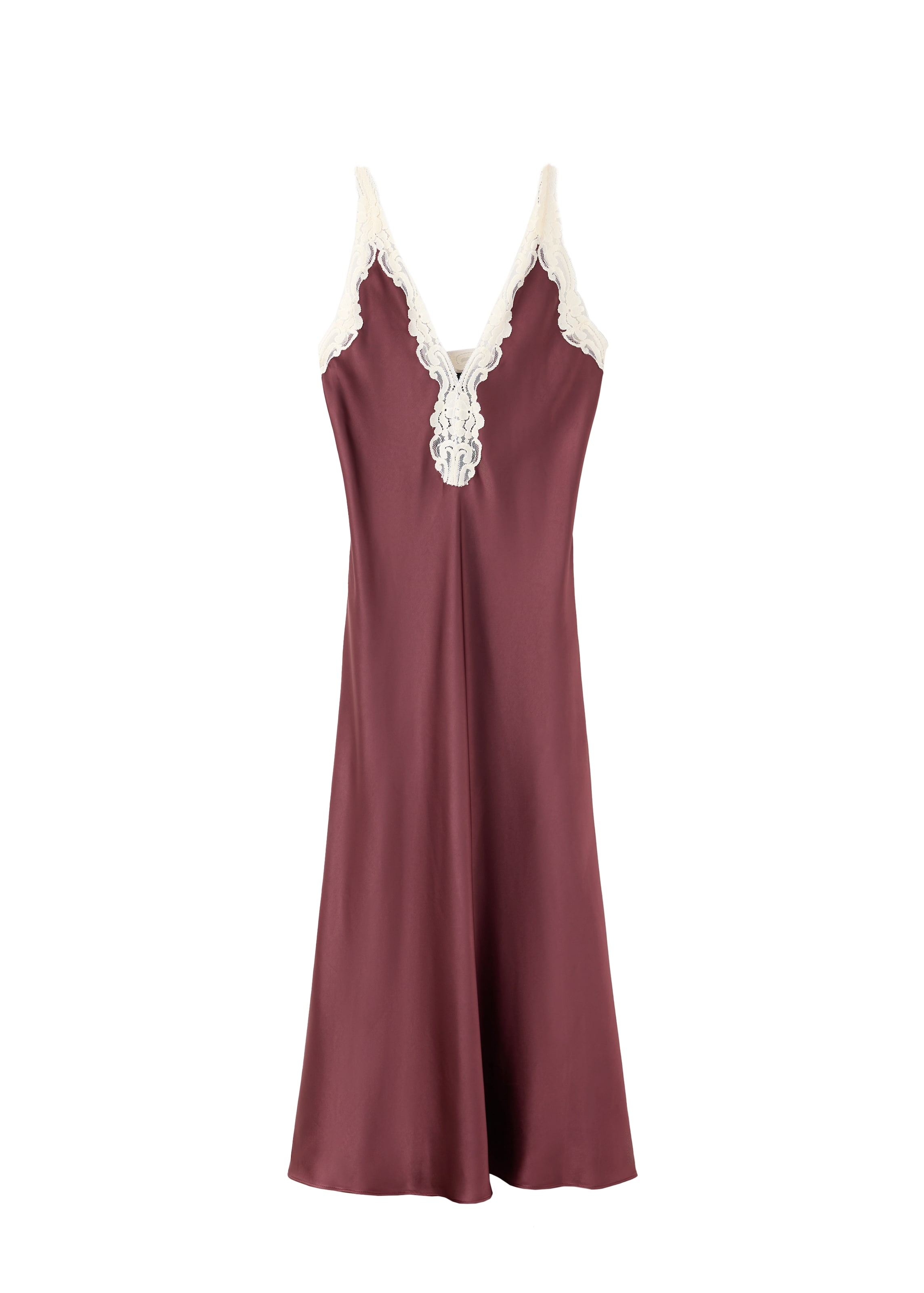 MANGO Kleid 'Glico2' in Braun: Vorderseite