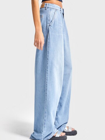 IT'S BASIC Regular Jeans 'Straight High Rise Jeans' in Blue