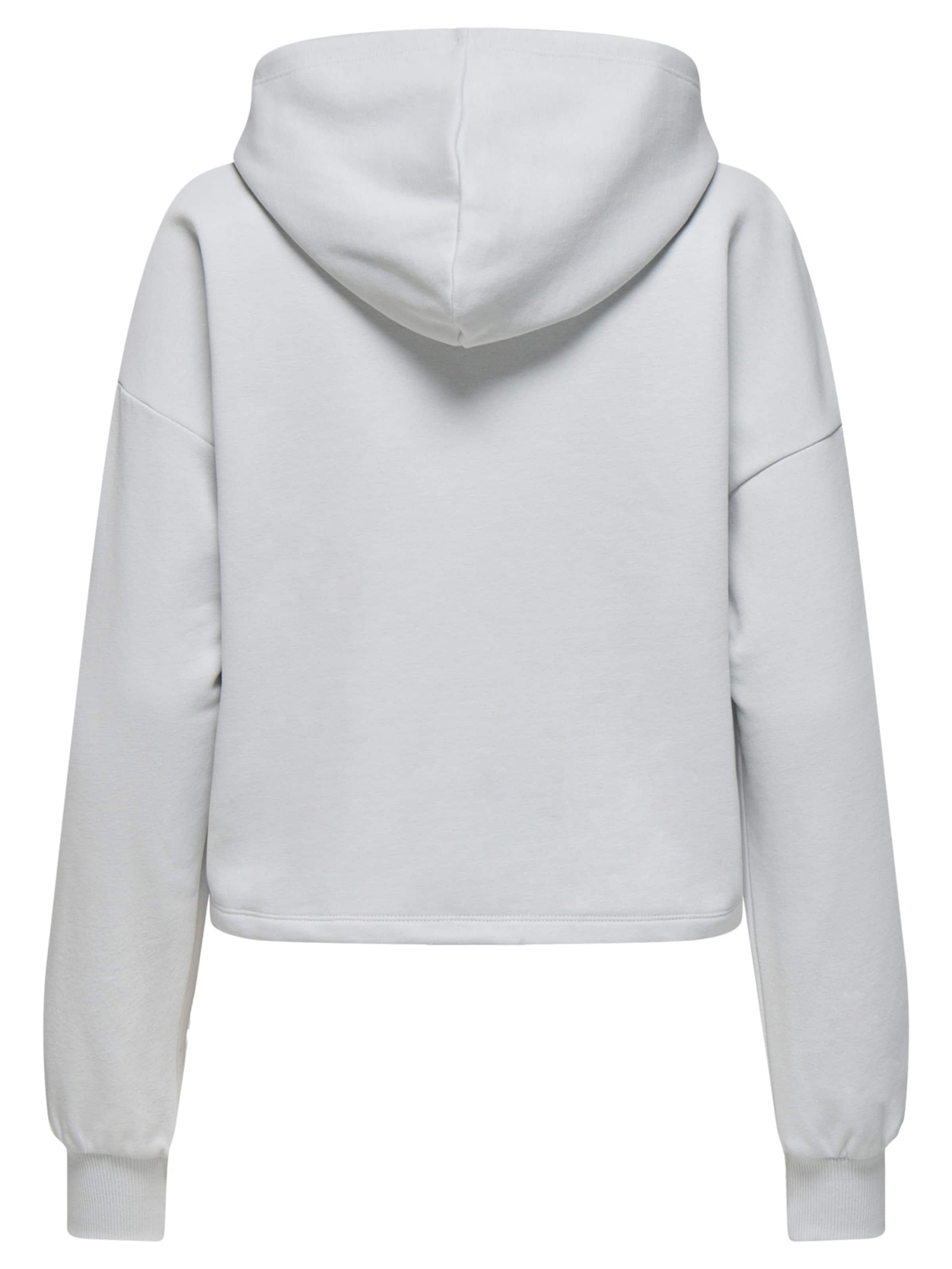 ONLY PLAY Sweatshirt 'Ja' in Grijs