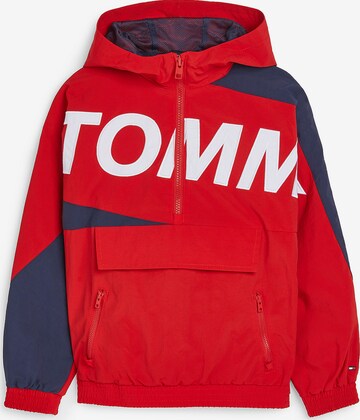 TOMMY HILFIGER Between-Season Jacket 'Hero Popover' in Red: front