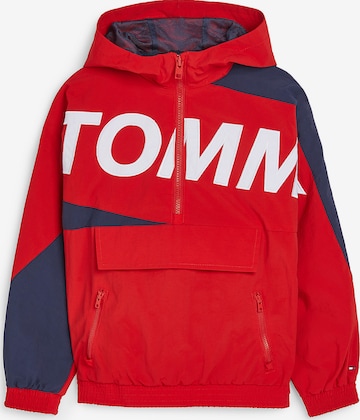 TOMMY HILFIGER Between-Season Jacket 'Hero Popover' in Red: front