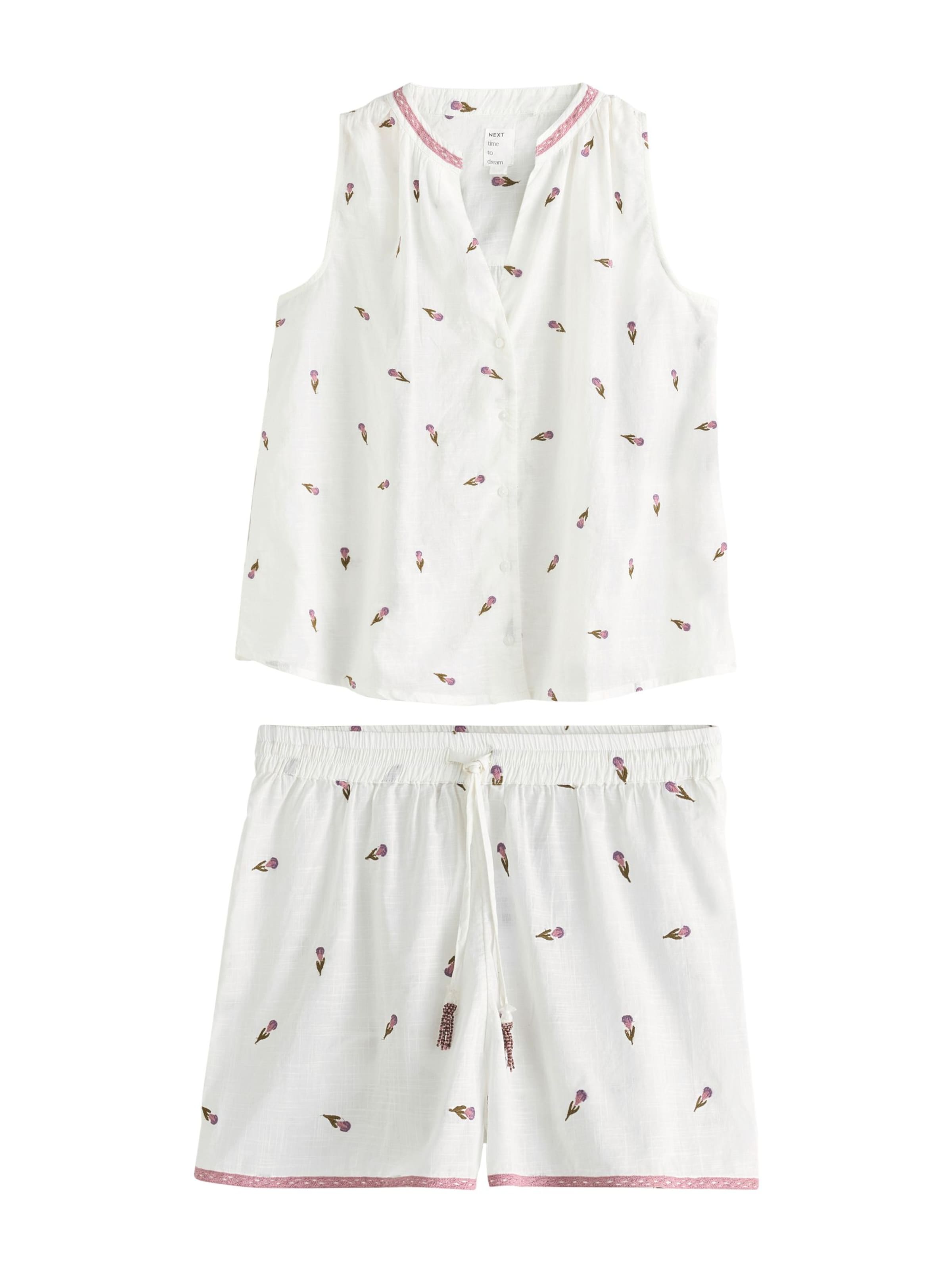 Pantaloni scurți de la Next pe alb: față