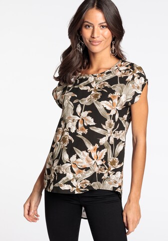 LAURA SCOTT Blouse in Black: front