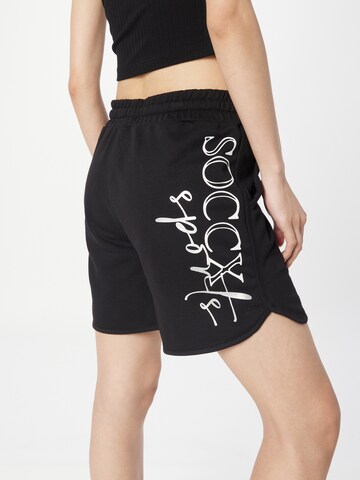 Soccx Normální Kalhoty – černá