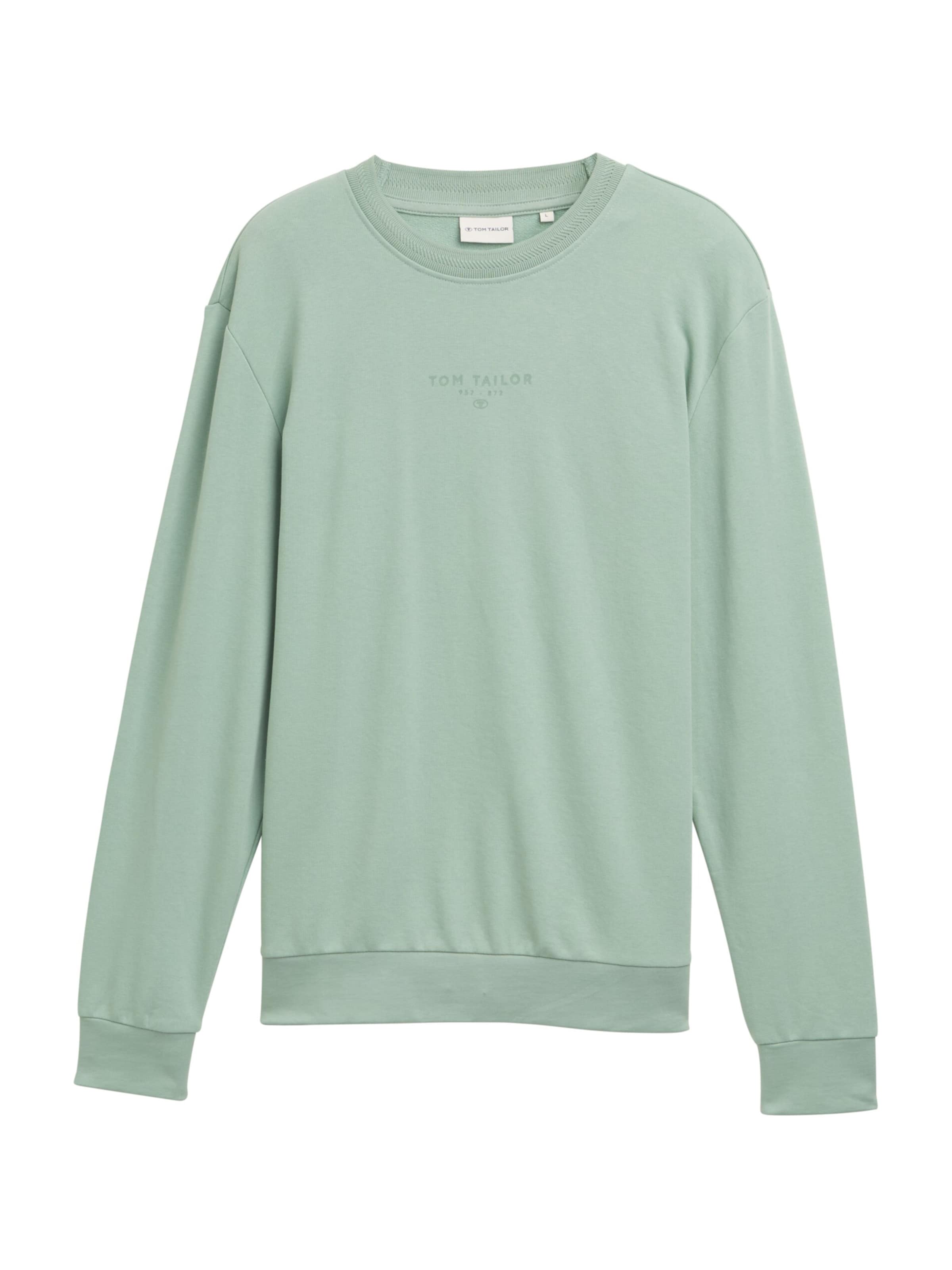 TOM TAILOR - Sudadera en verde: frente