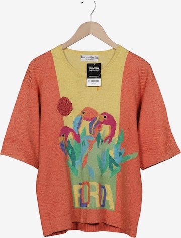 Iris von Arnim Pullover L in Orange: Vorderseite
