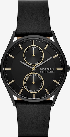 SKAGEN Uhr in Schwarz: predná strana