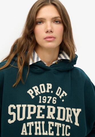 Superdry Sweatshirt 'Athletic Essentials' in Green