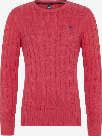 DENIM CULTURE Sweater 'LUDOVICA' in Blue / Dark pink, Item view