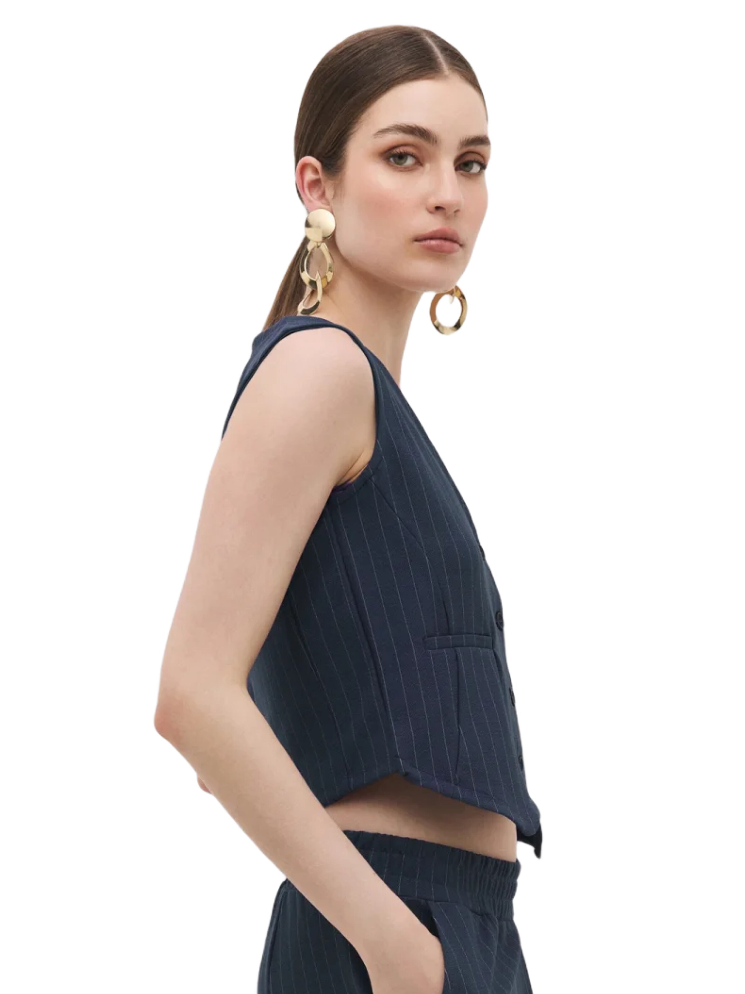 Gilet de costume No Matter What en bleu