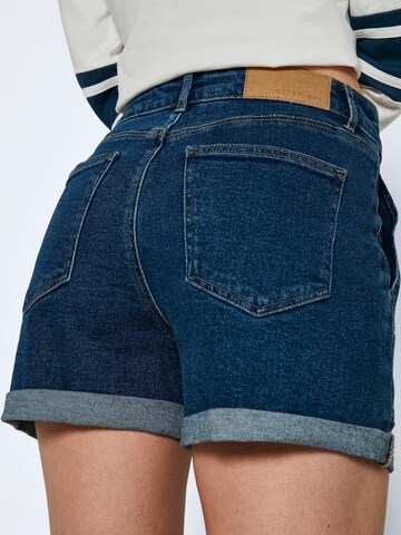 Noisy may Slimfit Shorts 'Be Katy' in Blau