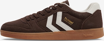 Hummel Platform trainers in Brown: front