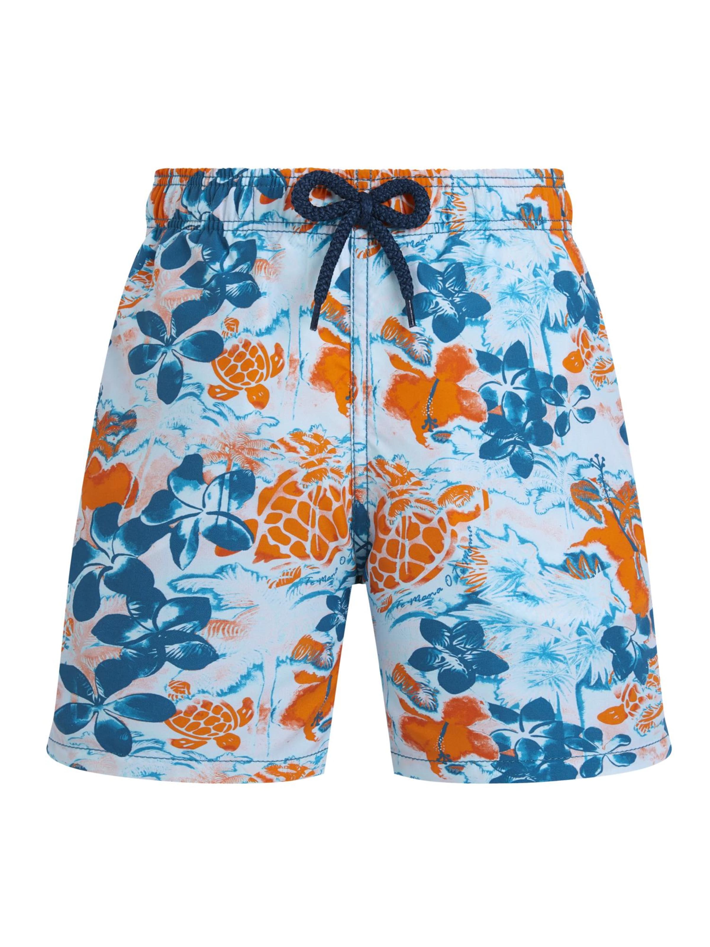 Vilebrequin Zwemshorts in Blauw: voorkant