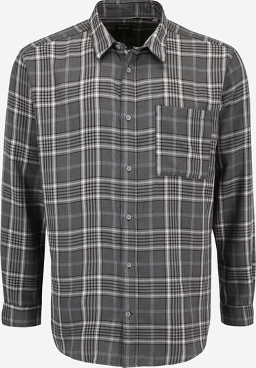 Only & Sons Big & Tall Hemd 'LOKI' in rauchblau / grau / schwarz / weiß, Produktansicht