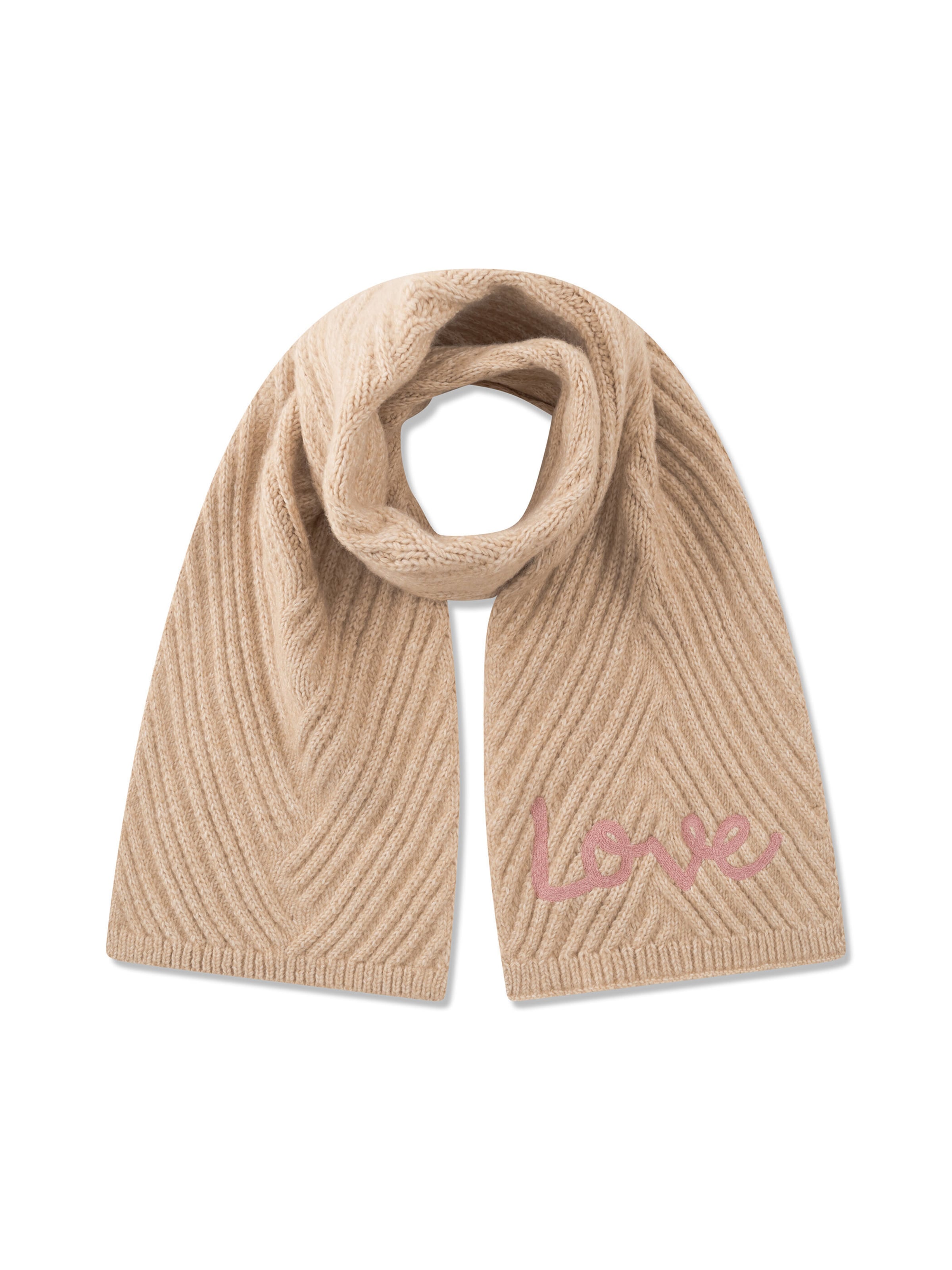 Écharpe CODELLO en beige : devant