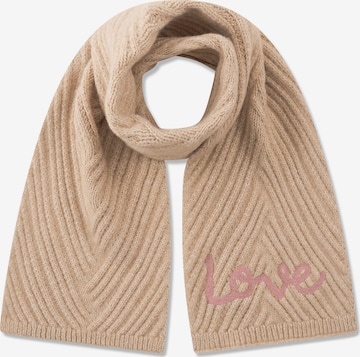 Écharpe CODELLO en beige : devant