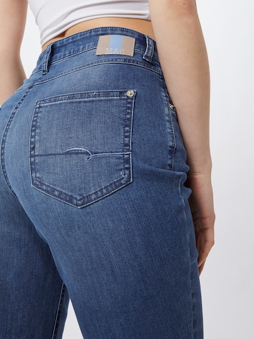 MAC Slimfit Jeans 'Melanie' i blå