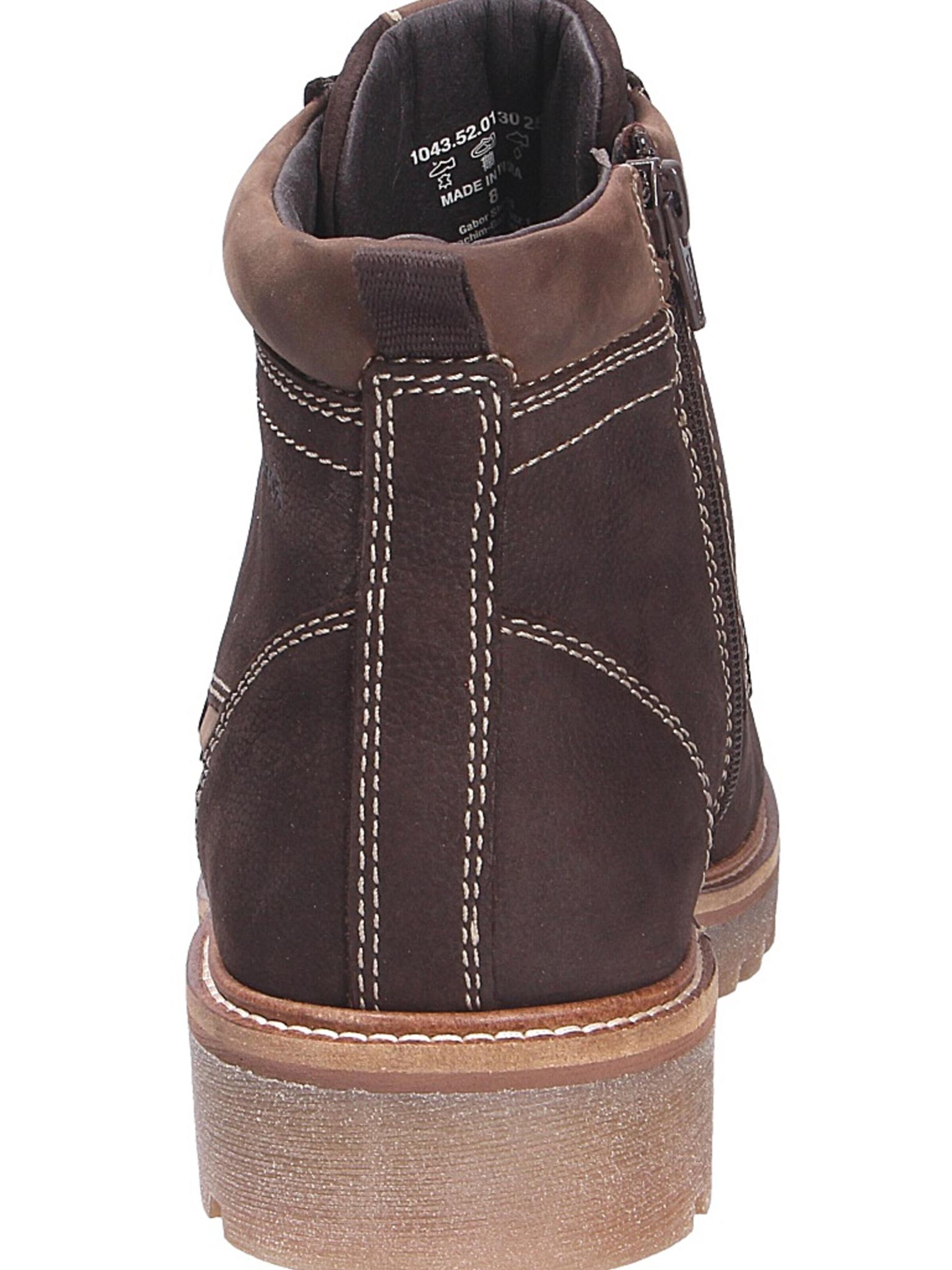 Pius Gabor Lace-Up Boots in Brown