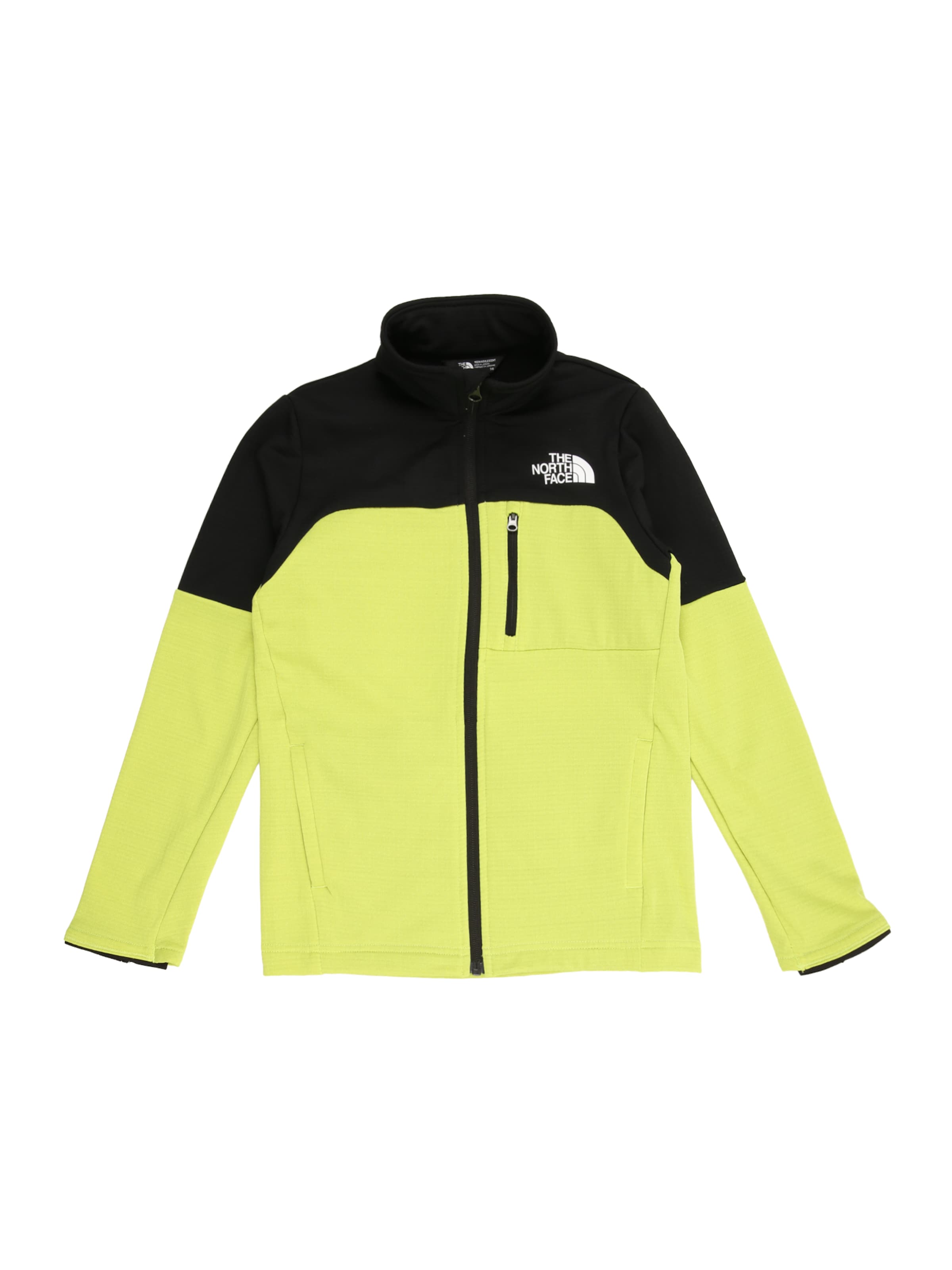 THE NORTH FACE Λειτουργική ζακέτα φλις σε μαύρο: μπροστά