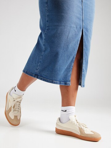 Noisy May Curve Skirt 'NMKATH' in Blue