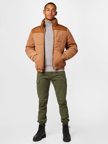 Iriedaily Winterjacke 'Roy' in Braun