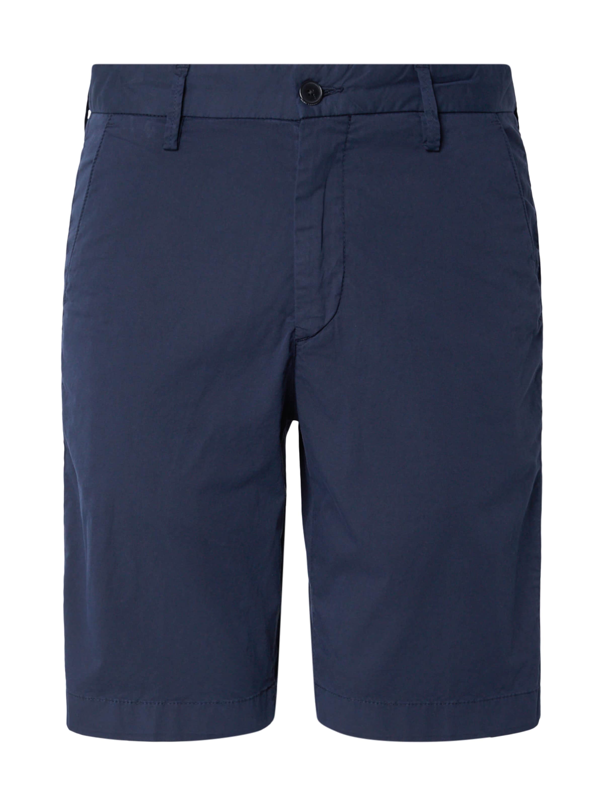 zils Karl Lagerfeld Standarta Čino bikses 'STAN': no priekšpuses