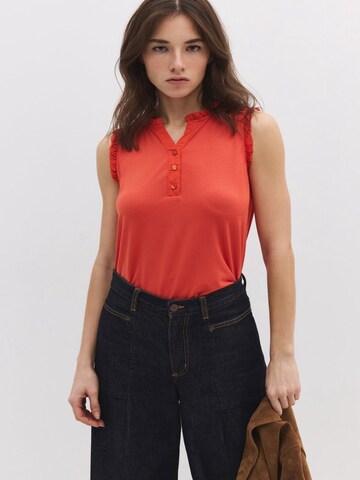 No Matter What Blouse in Oranje
