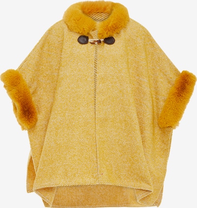 Apsiaustas iš FRAULLY, spalva – aukso geltonumo spalva / balta, Prekių apžvalga