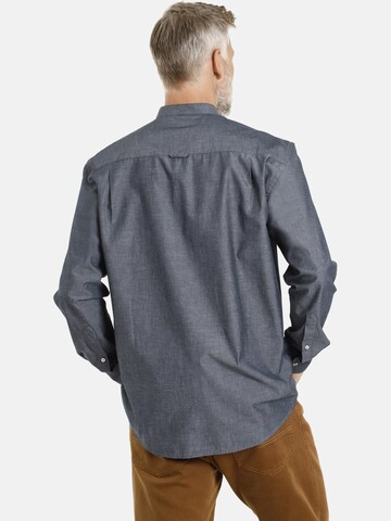 Coupe regular Chemise 'Heimir' Jan Vanderstorm en gris