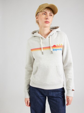 Superdry - Sweatshirt em cinzento: frente