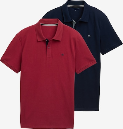 Marškinėliai iš TOM TAILOR, spalva – tamsiai mėlyna / tamsiai raudona, Prekių apžvalga