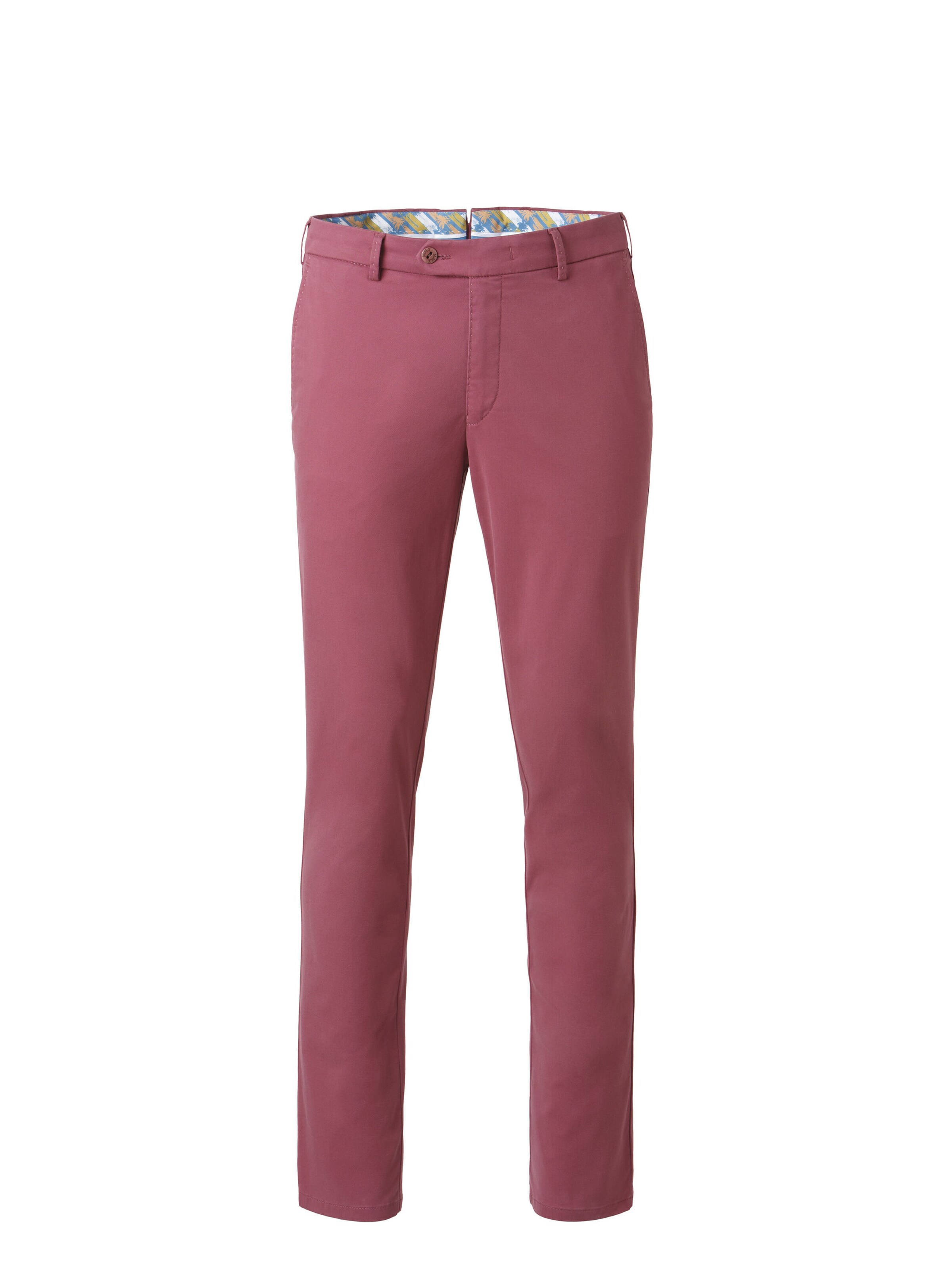 MMX Germany Slim fit Chino trousers in Red: front