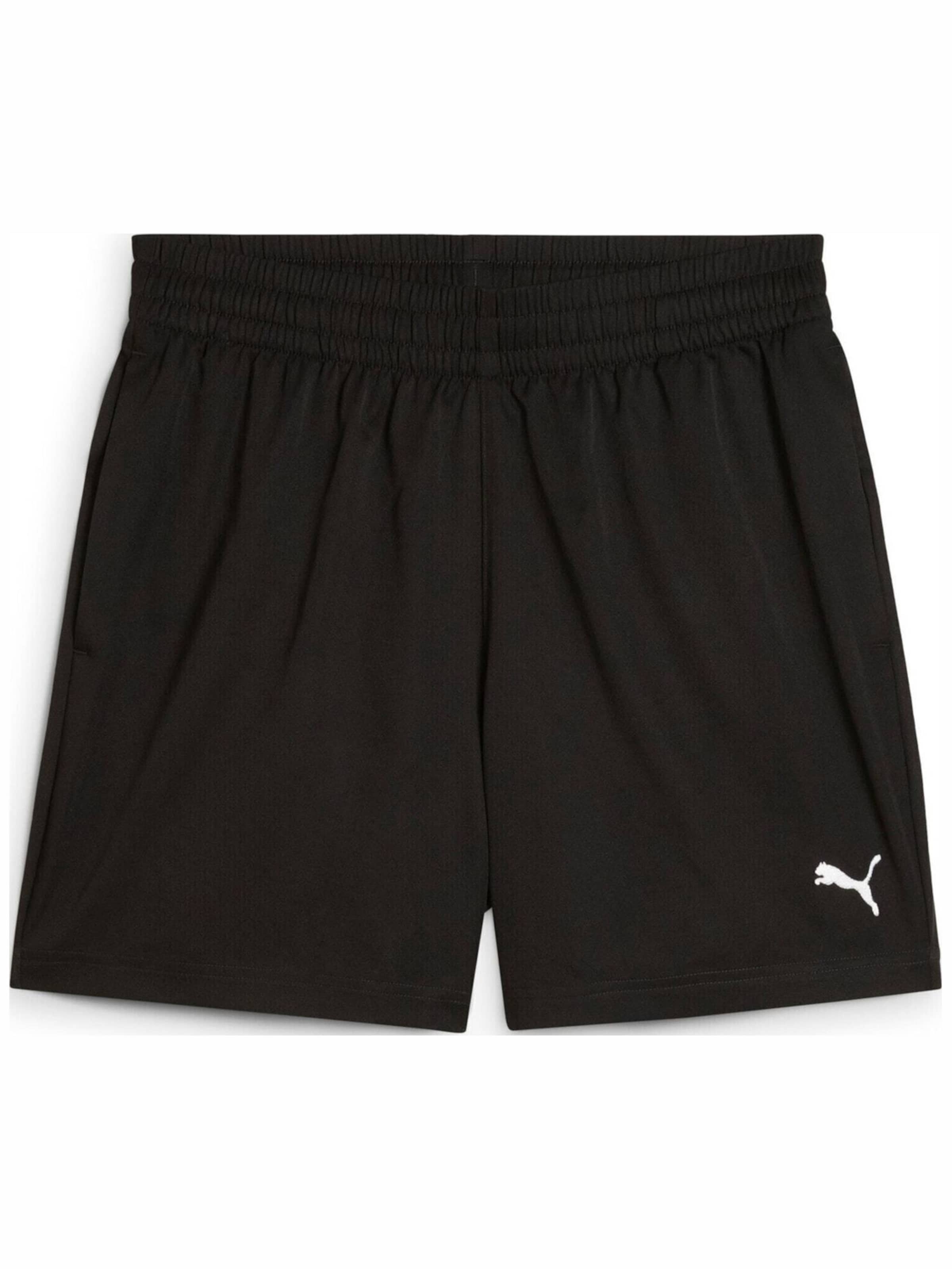 PUMA Sports trousers 'Puma Ess Woven Shorts 5' in L in Black, Item view