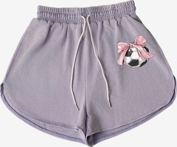 GORHEY Pants in Purple: front