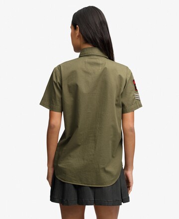 Chemisier Superdry & Co en vert