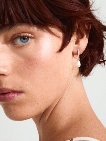 Boucles d'oreilles 'Jasmin' Pilgrim en argent