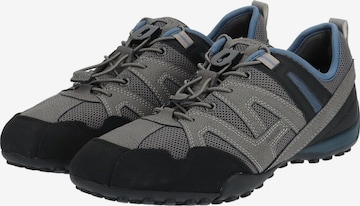 GEOX Sportlicher Schnürschuh in Grau