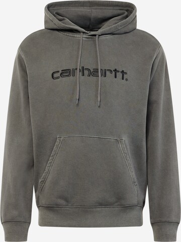 Sweat-shirt Carhartt WIP en gris : devant