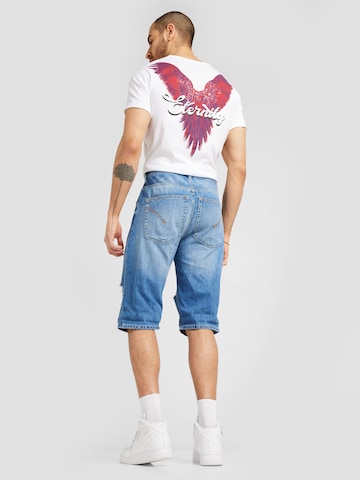 Dondup Regular Shorts 'LENZ' in Blau