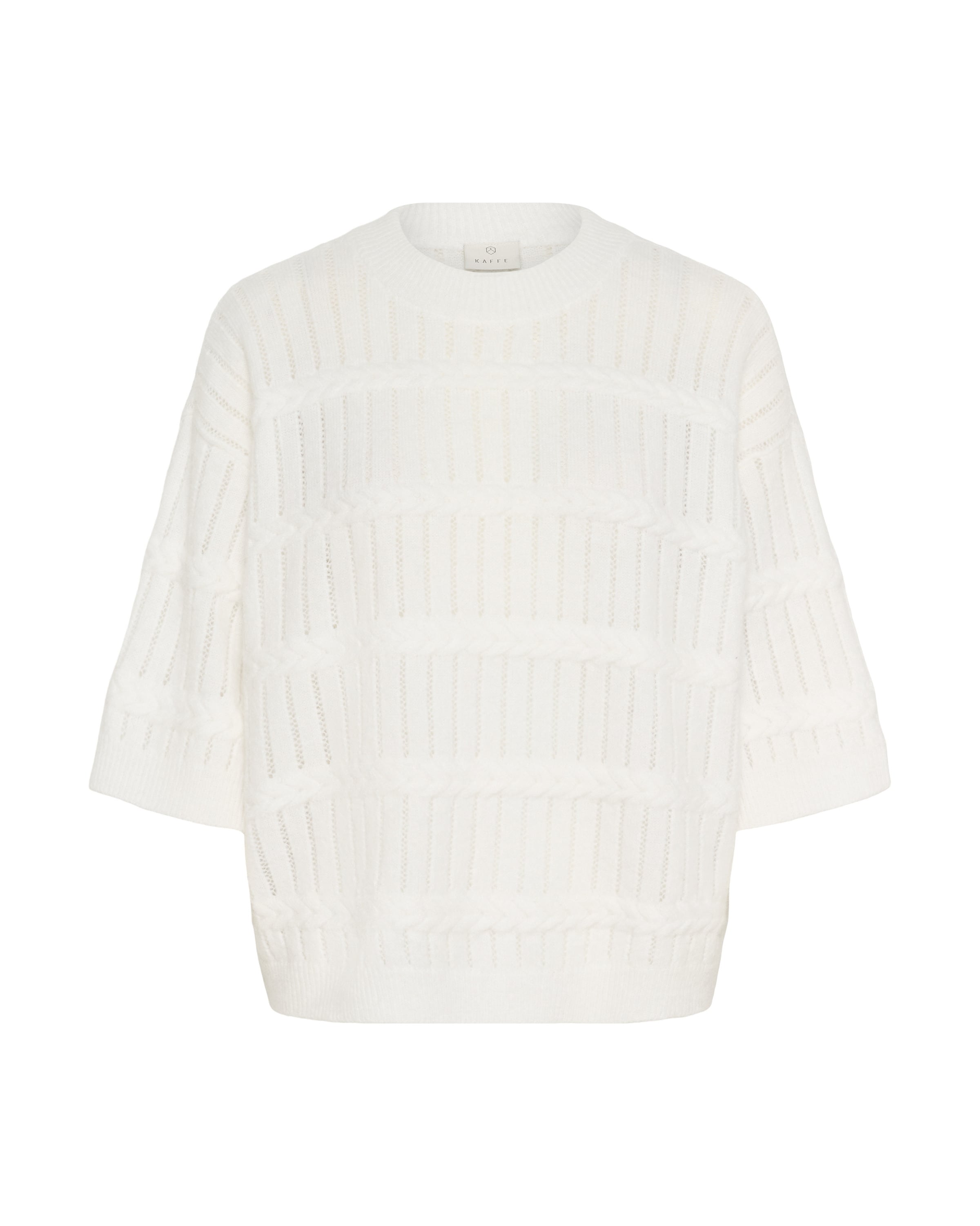 Pullover 'KAMonia' di Kaffe in bianco: frontale