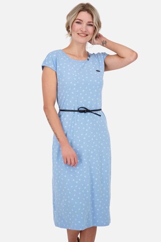 Alife and Kickin Kleid 'MelliAK' in Blau: Vorderseite
