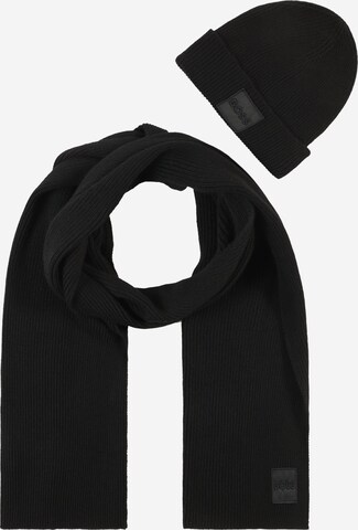 BOSS Beanie 'Metaverse' in Black: front
