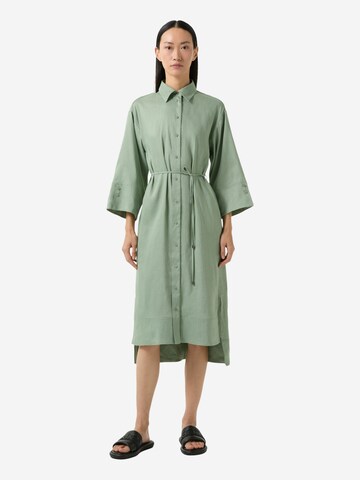 BOGNER Blusenkleid 'Reika' in Grün: Vorderseite
