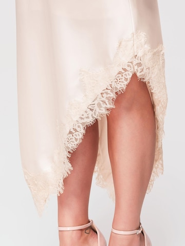 Ombre Skirt in Beige
