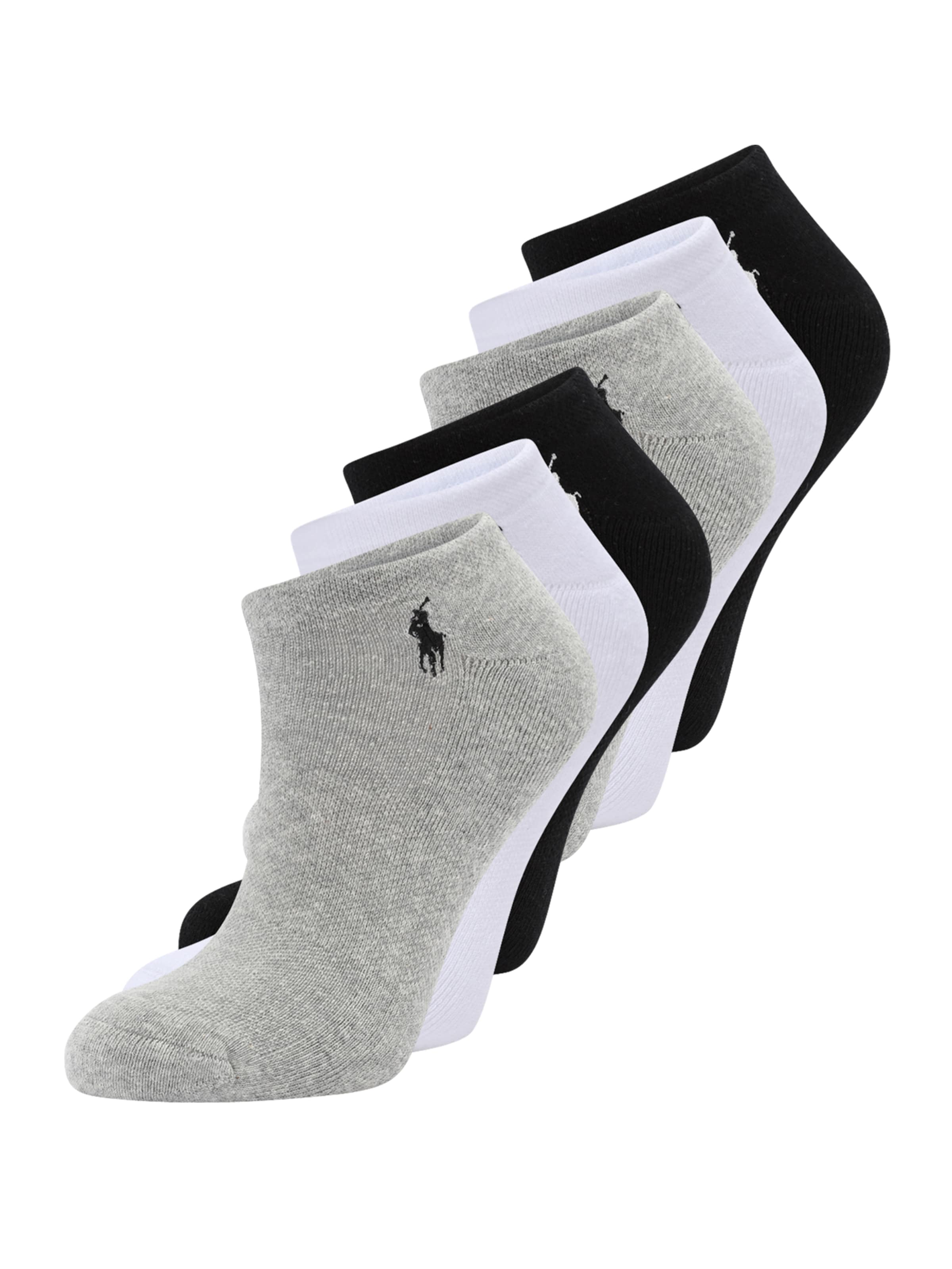 pelēks Polo Ralph Lauren Zeķes pēdiņas: no priekšpuses