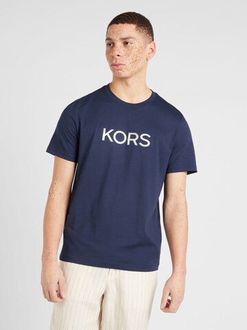 Michael Kors - Camisa em azul: frente