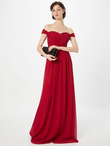 STAR NIGHT - Vestido de noche en rojo