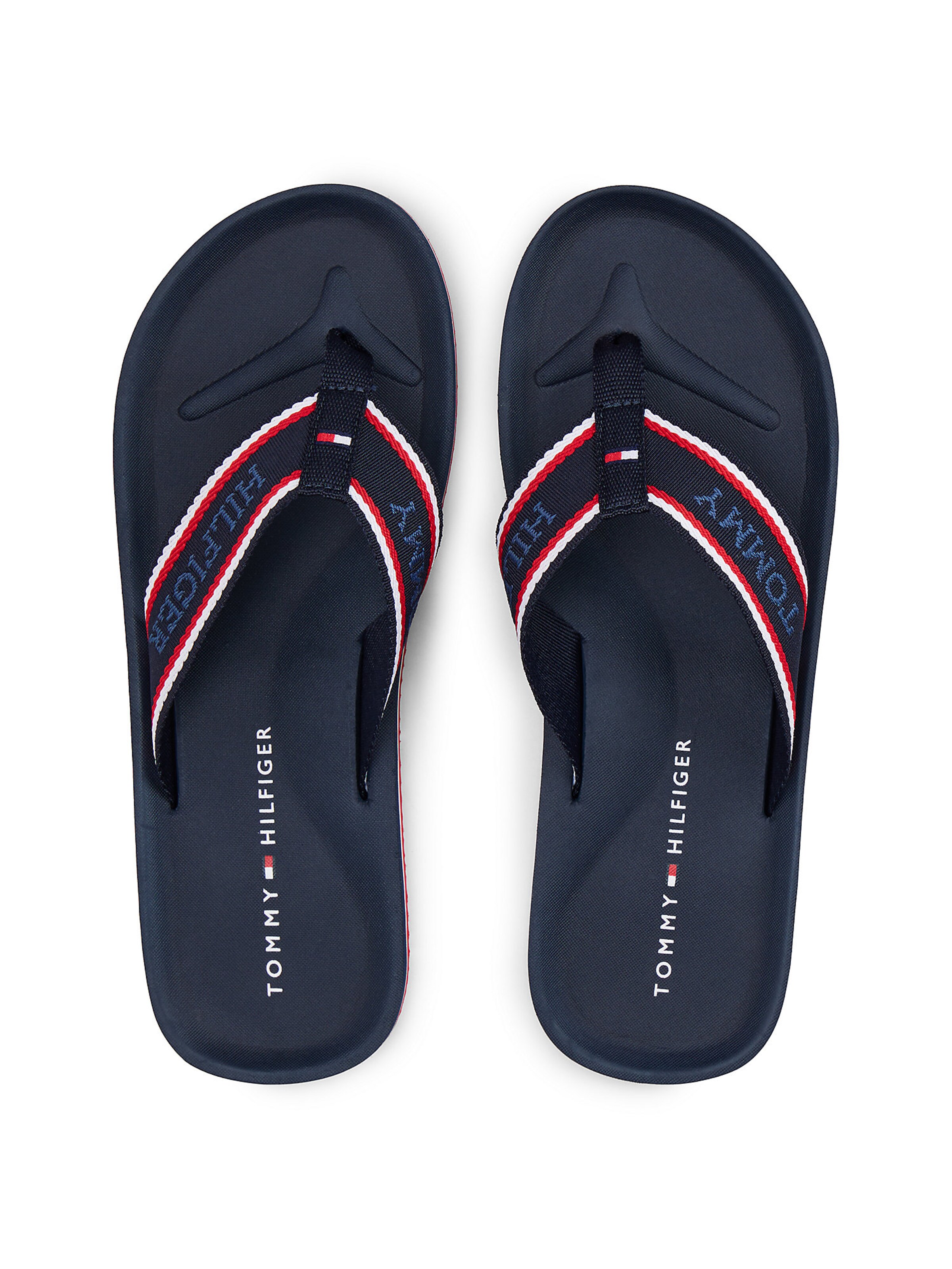 TOMMY HILFIGER Teenslippers in Blauw