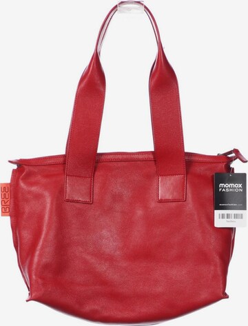 BREE Handtasche klein Leder One Size in Rot: predná strana