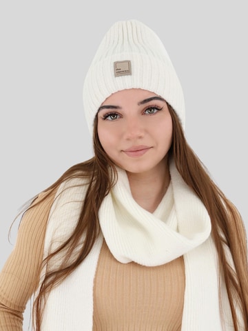 Maxte Scarf 'Loretta' in White: front